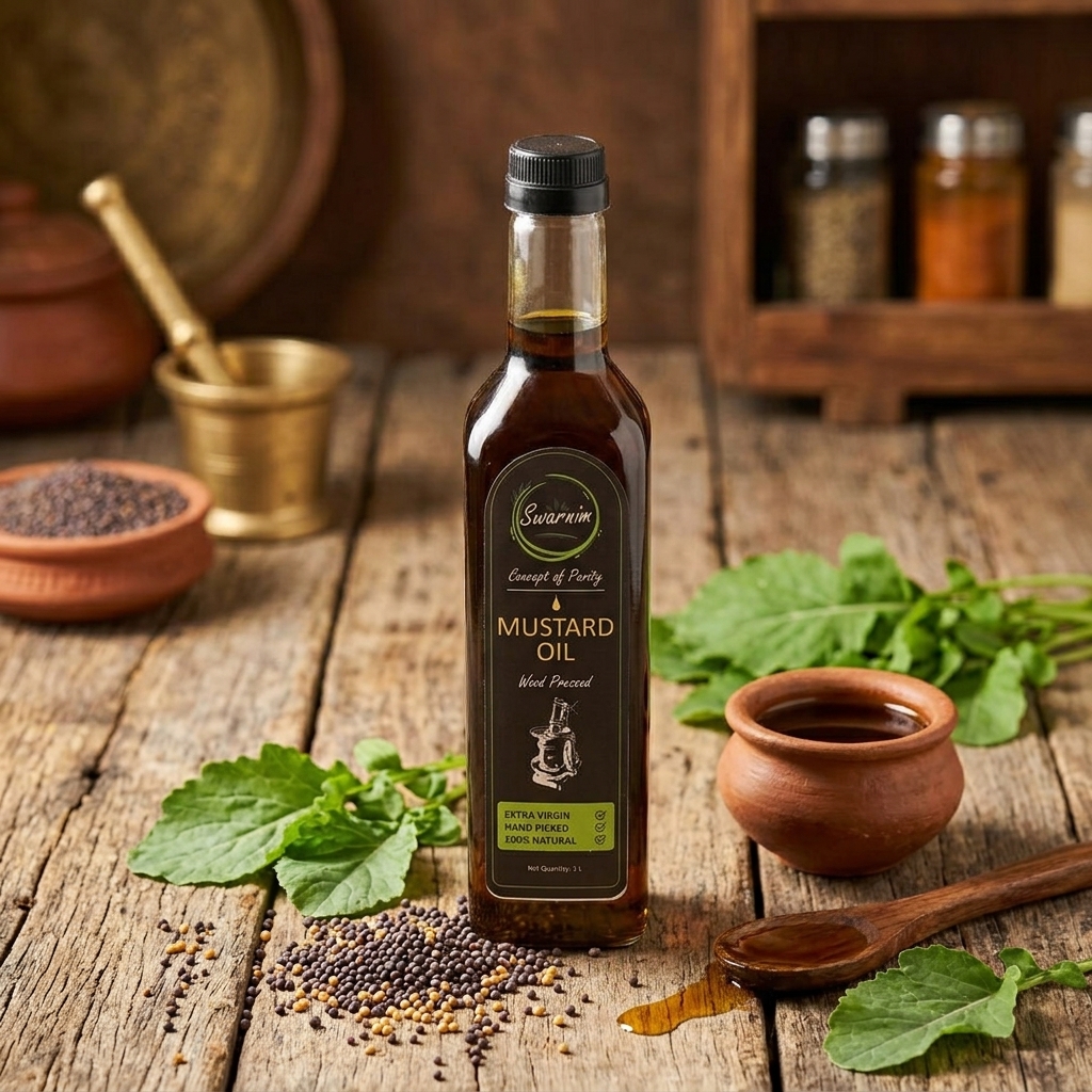 Swarnim Wood-Pressed Mustard Oil